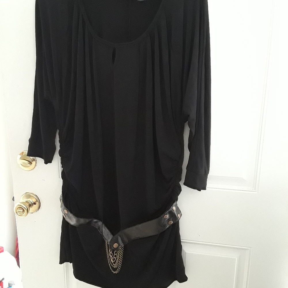 BISOU BISOU..black blouse